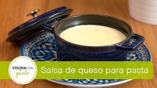 Salsa de queso para pasta [upl. by Ilehs]