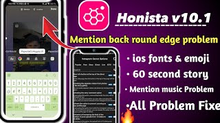 Honista v101 PRO settings amp features  Honista ios story settings  Honista problem fix  Shadab [upl. by Atilek389]