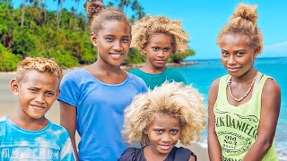 This Island Has Natural Blondes with Dark Skin [upl. by Robina]