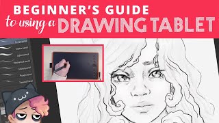 How to Use a DRAWING TABLET  Guide for Beginners [upl. by Wise]