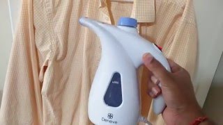 Product Review  Portable Garment Steamer by Deneve [upl. by Martinsen]