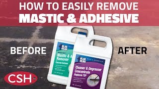 How To Easily Remove Mastic amp Adhesive  Quick Tips from Tiff 9 [upl. by Caddric]