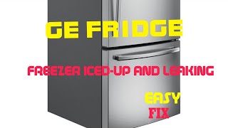 ✨ GE Profile Bottom Freezer  Iced Up  EASY FIX ✨ [upl. by Ingunna676]