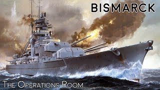 Sinking of the Battleship Bismarck  Animated [upl. by Ihp276]