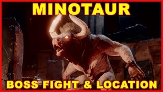 Assassins Creed Odyssey Minotaur Labyrinth Where the Minotaur Is [upl. by Irved]