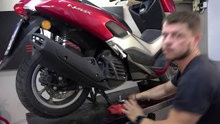 oil change YAMAHA NMAX 125 [upl. by Alyakcm]