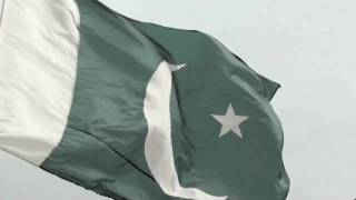 Pakistan National Anthem amp Flag [upl. by Eiramoj]