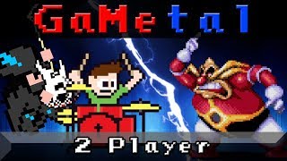 2 Player Dr Robotniks Mean Bean Machine  GaMetal Ft The8BitDrummer [upl. by Beedon84]