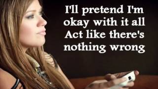 Kelly Clarkson  Cry lyrics [upl. by Turner]