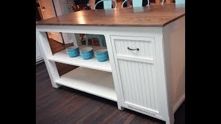 A Walnut Kitchen Island [upl. by Clance335]