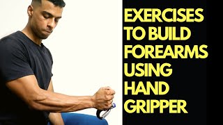 Build Strong Forearms With Hand Gripper [upl. by Ssew]