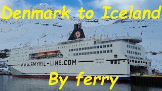 Denmark to Iceland ferry trip on MS Norrona [upl. by Eiznek]