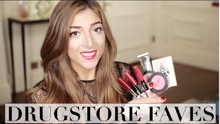 Current Drugstore Makeup Favourites  Amelia Liana [upl. by Asecnarf]