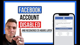 Facebook Disabled My Account Heres How I Got It Back 25 Hours Later 2021 [upl. by Chico]