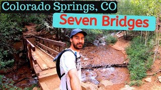 Seven Bridges  Trail Guide  Colorado Springs Colorado  Pikes Peak Hiking  TrevorTrails [upl. by Savill]