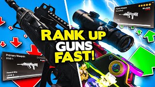 How to rank guns up FAST in Warzone without Multiplayer Level up Weapons quickly in Warzone [upl. by Power]