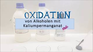 Oxitation von Alkoholen mit Kaliumpermanganat [upl. by Chem]