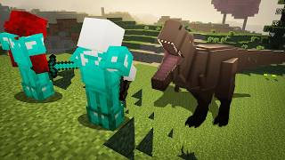 Surviving Dinosaurs in Minecraft [upl. by Immaj576]