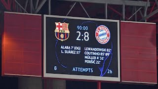 82 What a night Highlights FC Barcelona  FC Bayern [upl. by Trinatte]