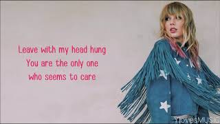 Taylor Swift  Miss Americana amp The Heartbreak Prince Lyrics [upl. by Assirhc977]