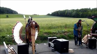 IMAGENES  Indians live in Geiselwind 2011  Indianermusik Teil 1 [upl. by Rob]