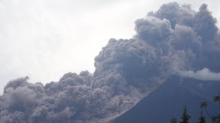 Guatemalaâ€™s Fuego volcano erupts [upl. by Metts]