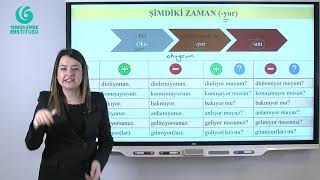 A1  Şimdiki Zaman  Present Continuous Tense [upl. by Ridinger]