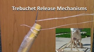 Trebuchet Sling Release Mechanism Guide [upl. by Nwahsyt]