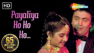 Payaliyan Oh Ho Ho Ho HD  Deewana Song  Rishi Kapoor  Divya Bharti  Filmigaane 90s Love Song [upl. by Acissaj]