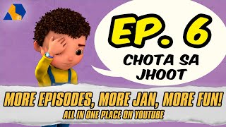 Jan Remastered  Chota Sa Jhoot  Official Urdu Cartoon  S01 E06 [upl. by Emmalynne715]