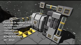 Space Engineers  Conveyor Collector Connector [upl. by Ajnos]