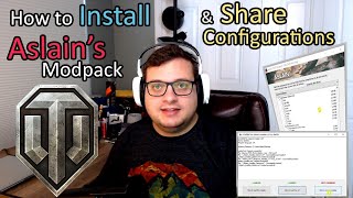 How to Install Aslains Modpack amp SHARE Configurations [upl. by Weisbart]