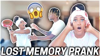 I LOST MY MEMORY PRANK ON BOYFRIEND😱HILARIOUS [upl. by Rosemari]