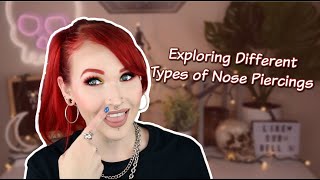 Exploring Different Types of Nose Piercings [upl. by Kataway]