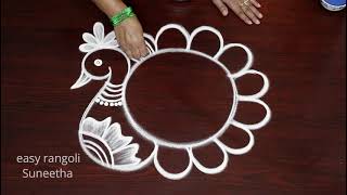 New Year rangoli designs for 2023🌺Easy Sankranthi muggulu🌺Beautiful Pongal kolam [upl. by Bruns]