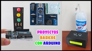 3 PROYECTOS BASICOS CON ARDUINOIdeatronic [upl. by Perkoff]