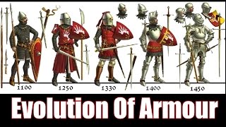 The Evolution Of Knightly Armour  1066  1485 [upl. by Mahmoud]