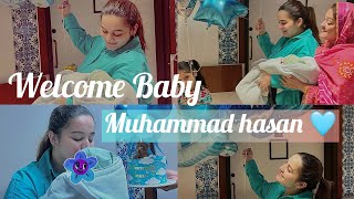 WELCOME BABY MUHAMMAD HASAN💙🩵 [upl. by Rafa]