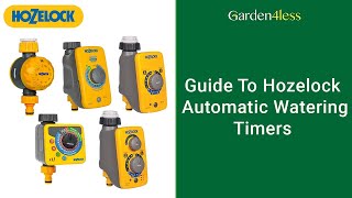 Guide To Hozelock Automatic Watering Timers  Garden4Less [upl. by Josh]