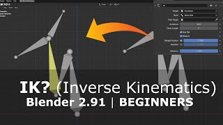 IK  Blender Inverse Kinematics  Beginners Tutorial [upl. by Madelena]