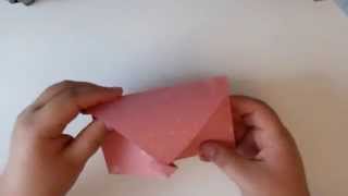 Tutorial Sobre Origami Sencillo Para regalar dinero  MundoParty [upl. by Duile]