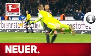 Top 10 Manuel Neuer SweeperKeeper Moments  Advent Calendar 2015 Number 1 [upl. by Iddet]