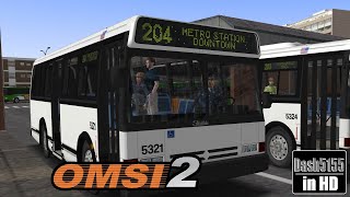 North American Buses  OMSI 2 [upl. by Narcho]