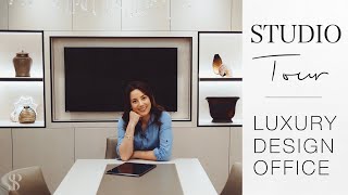 LUXURY STUDIO TOUR  INTERIOR DESIGN  HOME TOUR  Behind The Design  Episode 4 [upl. by Cassella285]