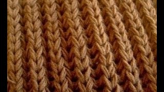 ☀ Английская резинка спицами для начинающих ☀ Английская резинка ☀  Knitting for beginners [upl. by Eelrahs319]