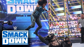 Natalya amp Tamina vs Nia Jax amp Shayna Baszler SmackDown April 30 2021 [upl. by Bolger489]