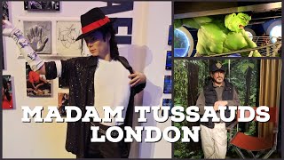 Madame Tussauds London 2021 tour Wax Museum LondonIndianinUK [upl. by Nnairak]