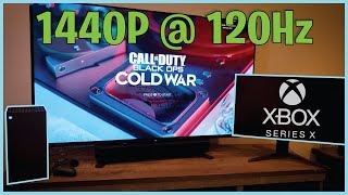 HDMI 20  The Xbox Series X and 1440p  120Hz [upl. by Tarkany]