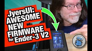 JyersUI AWESOME FIRMWARE for Ender3 V2 Easy Install New Features [upl. by Oludoet186]