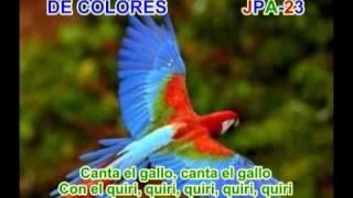 DE COLORES  SPANISH TRADITIONAL SONG [upl. by Nirihs]